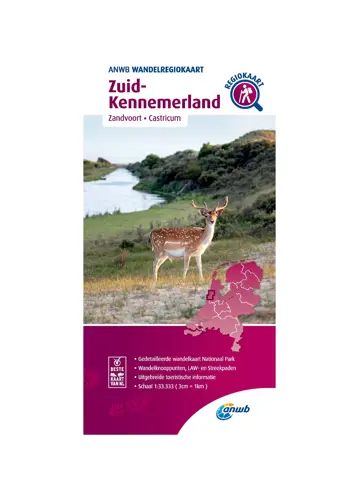 ANWB Wandelkaart Zuid-Kennemerland
