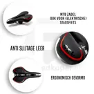 Voltano Gel Fietszadel Met Uitsparing