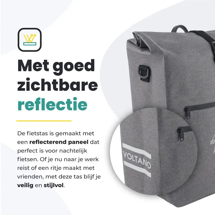 Voltano Luxe E‑bike Fietstas 28 L