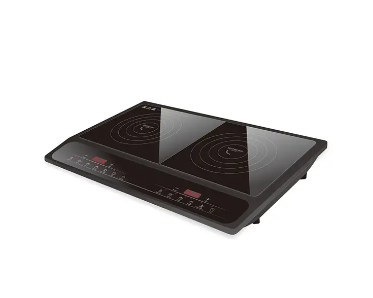 Inductieplaat - 2 kookpitten - 3500W