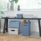 Sigma home - Opbergbox - 5L blauw - 6-delig