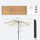 LifeGoods Parasol - 270 cm