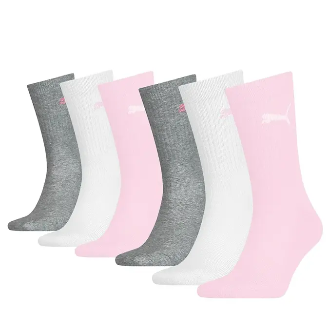 PUMA - Crew 6-Pack Sportsokken - Kinderen
