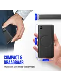 Powerbank met Draadloze Qi Lader