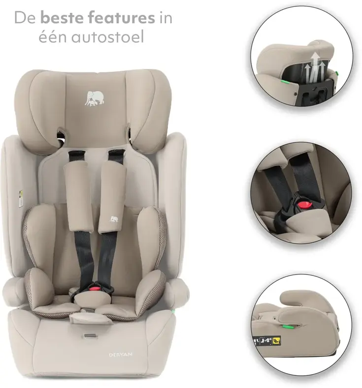 Carter Basic i-Size Autostoel - Groep 1-2-3