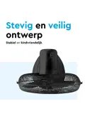 Tafelventilator 30 cm - 3 snelheden - 40 Watt