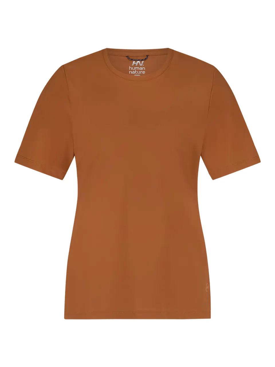 ANWB  Tondela  Travel T-shirt dames  Human Nature  Bruin   S