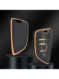 TPU Sleutelhoesje voor Bmw goud B4A