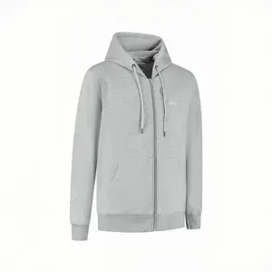 Infrarood Verwarmde Zipper Hoodie – Dames Grijs
