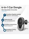 4-in-1 CarPlay & Android Auto Dongle