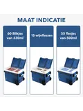 Koelbox 49.1L - Blauw