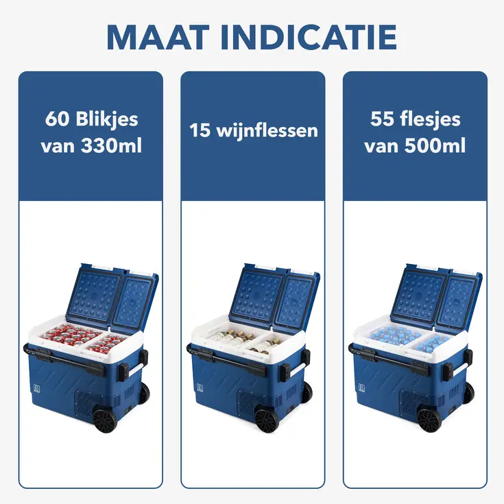 Koelbox 49.1L - Blauw