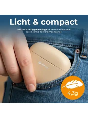 TWE48NU In-ear Bluetooth Oortjes