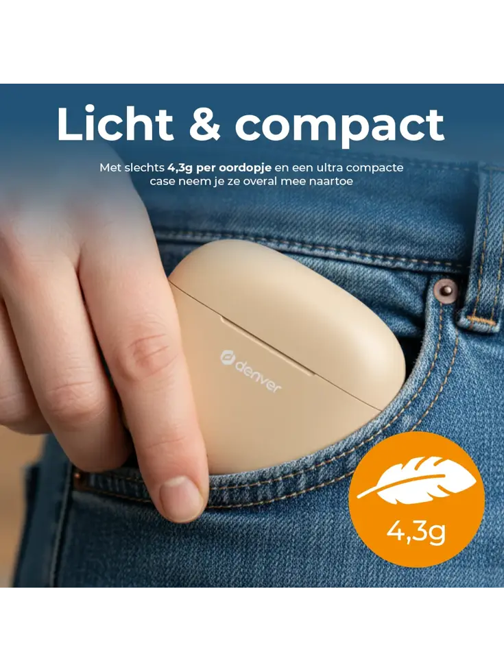 In-ear Draadloze Bluetooth Oortjes Oordopjes