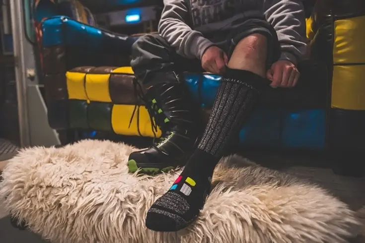 6 paar - Skisokken