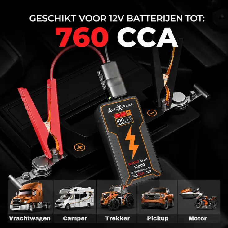 Boost Slim 12000 - Jumpstarter - 760 CCA
