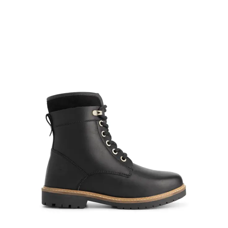 Larvik Dames - Veterboots - Gevoerd
