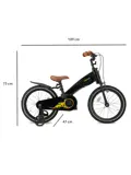 Turbo Kinderfiets 16 inch - 3 in 1 - Loopfiets