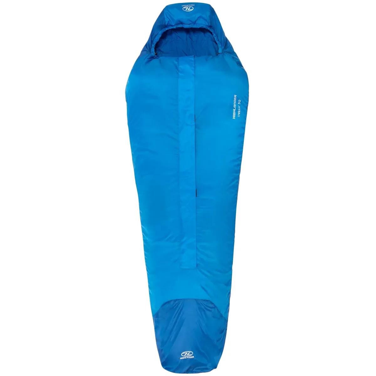 Highlander Outdoor  Highlander mummyslaapzak Trekker 50  Blauw