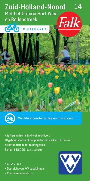 VVV Fietskaart 14 Zuid-Holland Noord