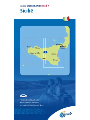 ANWB Wegenkaart Sicilië