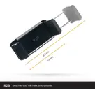 Telefoonhouder Auto Ventilatie 360˚ Rotatie