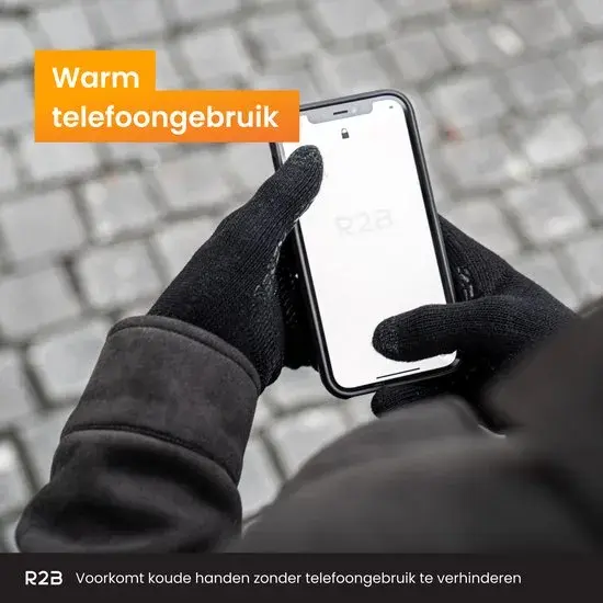 R2B Touchscreen Handschoenen - Maat L