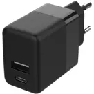 Oplader USB-C & USB - 20W