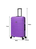 Reiskoffer L ABS 95L met TSA-slot en 360° wielen