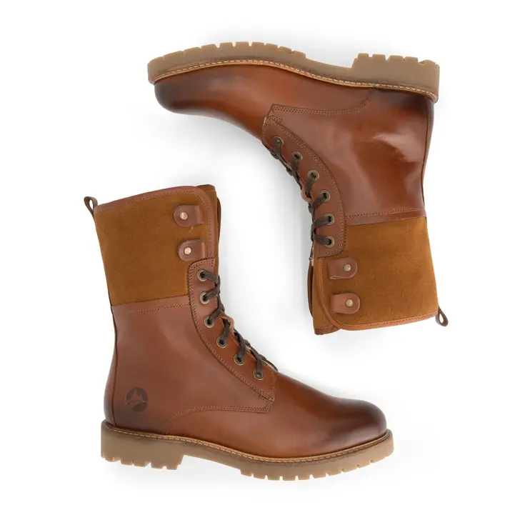Kongea Dames - Veterboots - Gevoerd