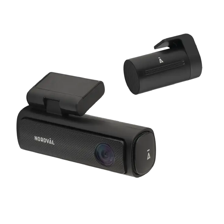 DC202-2CH Dashcam 4K 64GB + BP125 combi set