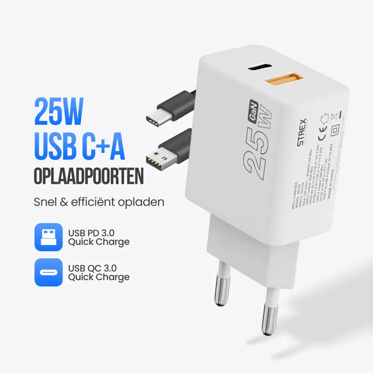 Oplader - Fast Charger