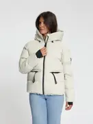Olive Dames - Puffer winterjas - Waterdicht