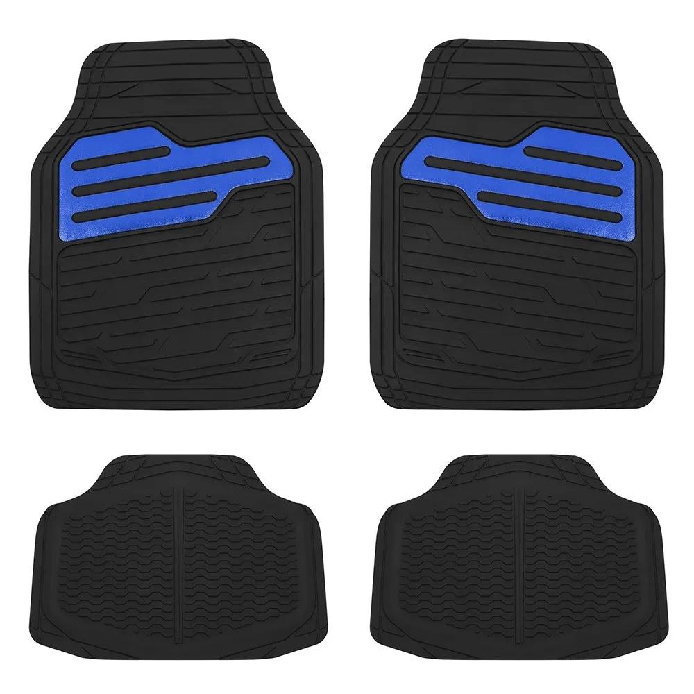 Streetwize  Rubber automatten set  Zwart  Blauw  Zwart main product image