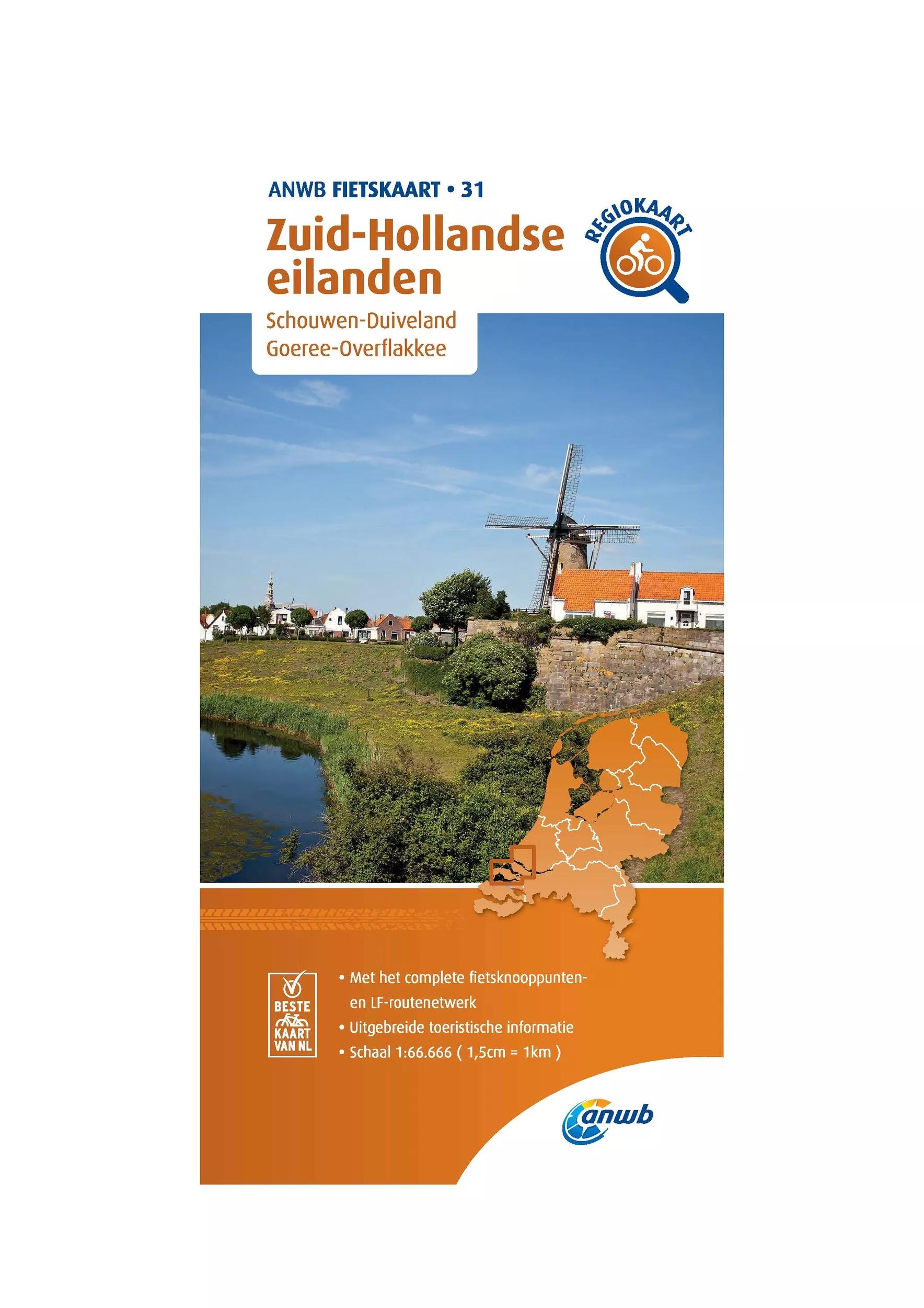 ANWB  Fietskaart 31- Zuid-Hollandse Eilanden main product image