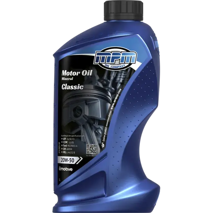 Motorolie 20w50 multi grade classic | 1 liter
