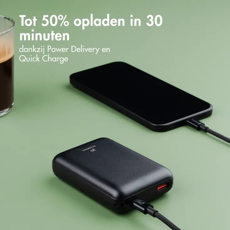 Compact Powerbank 10.000 mAh