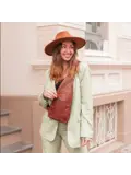 Abel - Crossbodytas / Slingbag - Leer