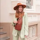 Abel - Crossbodytas / Slingbag - Leer