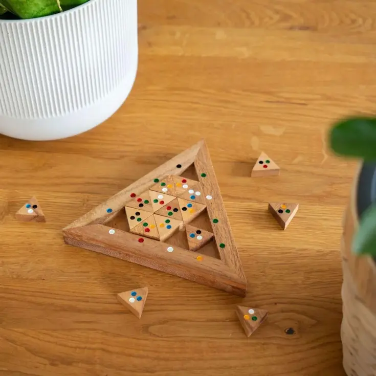 Tri-Match – Houten Puzzelspel (1p)