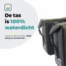Voltano Dubbele Rolltop Fietstas 48 L