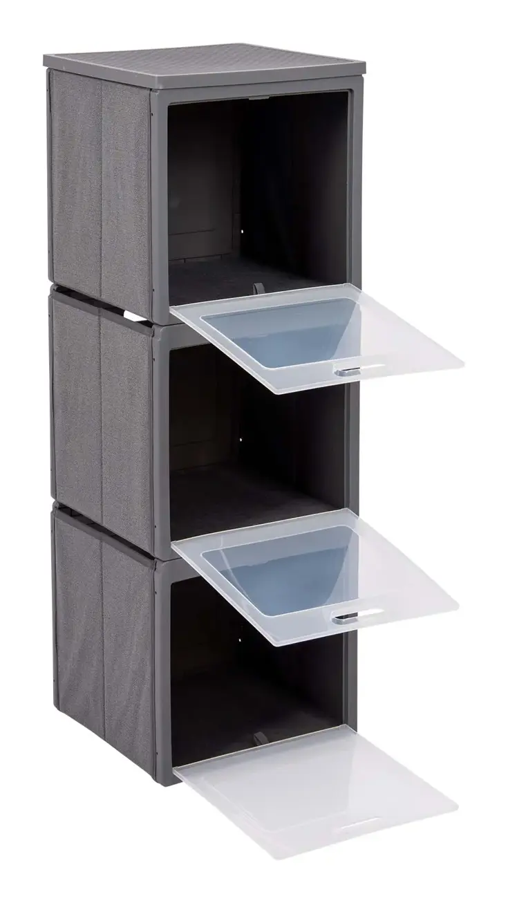 Bo-Camp Opbergkast Beaver opvouwbaar