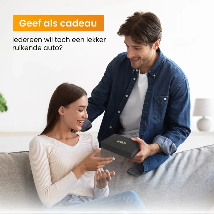Autoparfum met houder incl. 2 Geurstaafjes