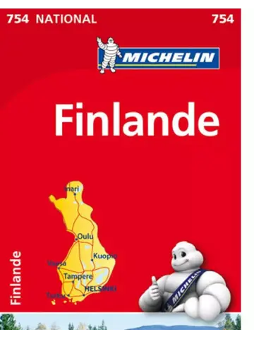 Michelin wegenkaart 754 Finland