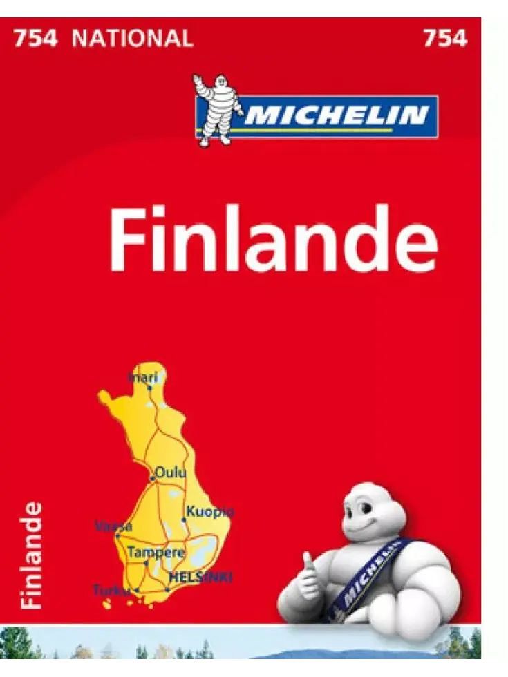 Michelin wegenkaart 754 Finland