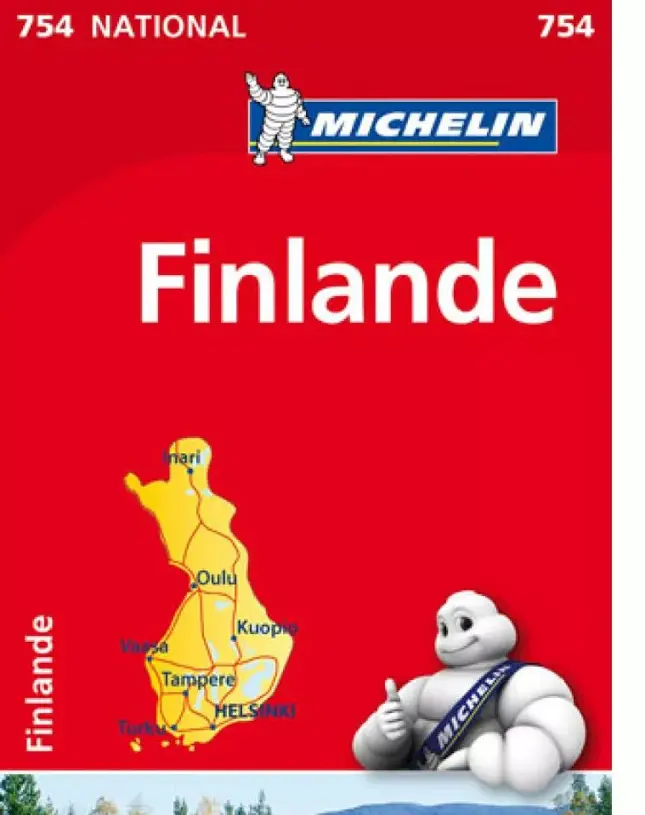 Michelin wegenkaart 754 Finland
