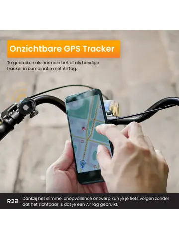 Fietsbel - Geschikt voor Apple AirTag