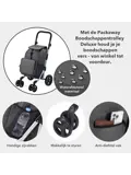 Boodschappentrolley deluxe – 60 liter