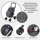 Boodschappentrolley deluxe – 60 liter