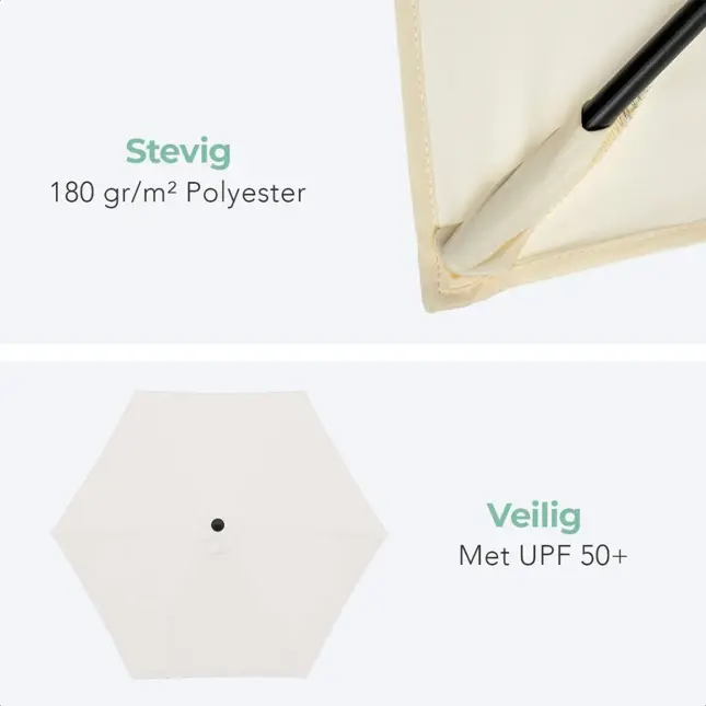 LifeGoods Parasol - 270 cm